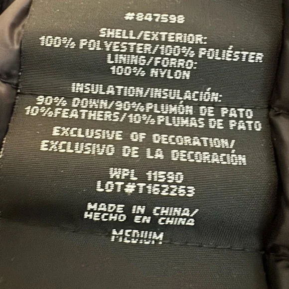 32 Degrees Gray Speckled Puffer Vest (Women’s M) - Picture 6 of 6